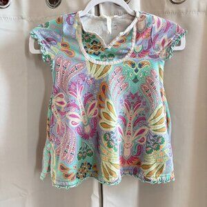 Matilda Jane Treasure Trove Swim Coverup Dress Girls Size 4‎ Boho Beachy 18982